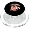14th Birthday Outfit Roller Skates Bday Rolling Into 14 Pattinaggio a rotelle Festa di compleanno Turning 14 PopSockets PopGrip per MagSafe