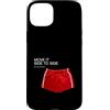 Art Pop Mobile Gallery Custodia per iPhone 15 Plus Abbigliamento sportivo Move It Text Side