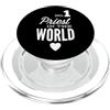 Idee regalo per sacerdoti, chiese e pred Il miglior prete del mondo PopSockets PopGrip per MagSafe