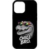 Gamer Coole Sprüche Lustiges Fun Shirt C Custodia per iPhone 12 Pro Max Chill Bro Cooler Capybara Occhiali da Sole Scritta Divertente Gamer