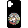 Funny Labrador Roller Coaster Shirt Dog Custodia per iPhone 16 Plus Divertente Labrador Roller Coaster Dog Meme Cute Ride