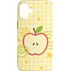 Applecore Whimsy y2k Graphic Custodia per iPhone 16 Plus Apple y2k Whimsy Twee Kawaii Cute Heisei Retro Summer Teen