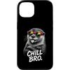Gamer Coole Sprüche Lustiges Fun Shirt C Custodia per iPhone 13 Chill Bro Cooler Otter Occhiali da sole con scritta divertente