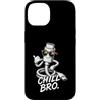 Gamer Coole Sprüche Lustiges Fun Shirt C Custodia per iPhone 14 Chill Bro Cooler USB-C Cavo Occhiali da Sole Scritta Gamer