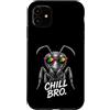 Gamer Coole Sprüche Lustiges Fun Shirt C Custodia per iPhone 11 Chill Bro Cooler Ameise Occhiali da sole con scritta divertente Gamer