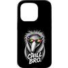 Gamer Coole Sprüche Lustiges Fun Shirt C Custodia per iPhone 15 Pro Chill Bro Cool Formiche Orso Occhiali da Sole Scritta Divertente Gamer