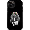 Gamer Coole Sprüche Lustiges Fun Shirt C Custodia per iPhone 11 Pro Chill Bro Cooler Walross Walrus Occhiali da sole con scritta Gamer