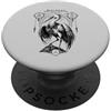 Demonique Tees and Ars Goetia Demon Gift Gotico Guardian Halphas in volo PopSockets PopGrip Adesivo
