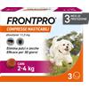 Frontline Frontpro 3 Compresse 2-4KG 11,3mg
