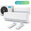 Midea Evolution Climatizzatore Dual Split 9.000 + 18.000 BTU Wi-Fi per camera e soggiorno