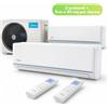 Midea Evolution Climatizzatore Dual Split 12.000 + 12.000 BTU Wi-Fi per due ambienti