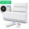 Midea Evolution Trial Split Wi-Fi per due camere e soggiorno - 2 x 9.000 + 12.000 BTU