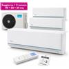 Midea Evolution Trial Split 8,5 kW per soggiorno e 2 camere 2 x 9.000 + 12.000 BTU