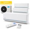 Midea Evolution Trial Split 8,5 kW 3 x 12.000 BTU per ambienti fino a 40 mq ciascuno