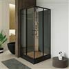 Parama Cabina doccia idromassaggio angolare 90x90cm multifunzione h225cm | Saba