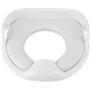 Generic Sedile WC per Bambini Morbido per Vasino con Maniglia Antiscivolo per Ragazzi e Ragazze, Design Ergonomico per WC Universali, Materiale PP e PVC, Bianco (WHITE)