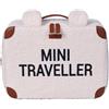 Childhome Valigia MINI per Bambini ORSO OFFWHITE MOMMYBAG MINI TRAVELLER