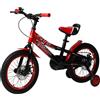 Bicicletta per Bambini 16 Freni a Disco Magik-Bike Racer Rosso