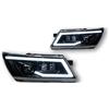Himwqfuh Fari Anteriori Auto Per Fiat Per Freemont Faro A LED DRL Hid Angel Eye Bi Xenon Beam Accessori Car Styling