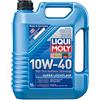 LIQUI MOLY Olio motore Leichtlauf 10W-40 Olio parzialmente sintetico olio 5 L Compatibilità con RENAULT Clio 3 Hatchback BR0/1, CR0/1 Clio 2 BB0/1/2, CB0/1/2, PEUGEOT 206 2 volumi/Coda spiovente 2A/C