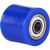Kuuleyn Pignone Guida Catena, 8mm Rullo Tendicatena Universale Rullo Tenditore Puleggia Guida Ruota Pignone Catena per Moto Dirt Bike Enduro(Blu)