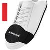 VOSSOT Proteggi Scarpe Moto Antiscivolo Chiusura a Strappo Regolabile, Copriscarpa Moto Impermeabile Gomma Resistente Adesivo Riflettente Rosso Sicurezza Notturna, Accessorio Universale Motociclisti