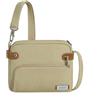 Travelon Heritage - Borsa a tracolla antifurto, colore naturale, Naturale
