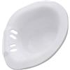 HONITANO Bacinella Sitz Bath 1 Pezzo in Plastico Bianco per Wc