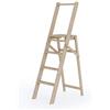 Colombo Sgabello Woody 4 Plus | Sgabello Pieghevole in Legno di Faggio, Scaletta 4 Gradini | Portata 120kg | Made in Italy