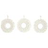 HOME DECO FACTORY, HD0177, Specchio Decorativo Boho macramè, Elegante e Luminoso, Ideale per Personalizzare i Tuoi Interni, Facile da installare, H28 cm, Beige