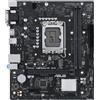 Asus Scheda madre ASUS PRIME H610M-R D4, Intel H610, LGA 1700, DDR4, Micro ATX, 64 GB di RAM