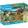 PLAYMOBIL Dinos Campement des explorateurs dinosaures, 71523, 93 pezzi, dai 4 anni in su, con 2 dinosauri