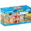 PLAYMOBIL Charpentier con torre giochi, My Life, 58 pezzi, gioco di ruolo creativo, 71475