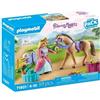 PLAYMOBIL Princess Magic Principessa con cavallo e accessori per l'equitazione, 39 pezzi, dai 4 anni in su