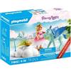 PLAYMOBIL Princess Magic, principessa e puledro alato con nuvola, 16 pezzi, dai 4 anni in su