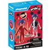 PLAYMOBIL Miraculous: braccialetto Marinette & Ladybug, braccialetto per bambini con ciondolo, dai 4 anni in su, personalizzabile