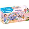 PLAYMOBIL Princess Cavallo alato magico da decorare, principessa, cavaliere, arcobaleno, 71361, dai 4 anni in su