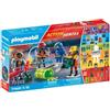 PLAYMOBIL My Figures Set di personaggi dei vigili del fuoco, 4 personaggi, dai 5 anni in su, 71468