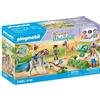 PLAYMOBIL Fattoria con pony e salto ostacoli, set di gioco, 4+ anni, 232,68 g, plastica di alta qualità