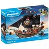 PLAYMOBIL Nave pirata 71530, 137 pezzi, 3 personaggi, cannone sparacartucce, pirati