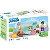 PLAYMOBIL Junior Autobus da turismo 71682, 12+ mesi, 4 personaggi, vani bagagli