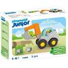 PLAYMOBIL Escavatore Junior, dai 12 mesi, braccio mobile, 18 x 8 x 10 cm