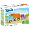 PLAYMOBIL Junior Autocarro ribaltabile 71685, dai 12 mesi, 19 x 7 x 10 cm