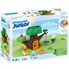 PLAYMOBIL Junior Winnie the Pooh e Pimpi con casa sull'albero, 17 pezzi, Junior & Disney, dai 12 mesi in su