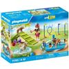 PLAYMOBIL My Life Parco giochi per cani, bambino e educatrice, 61 pezzi, dai 4 anni in su