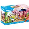 PLAYMOBIL Giardino asiatico con personaggi e panda, confezione promozionale, 111 pezzi, dai 4 anni in su