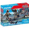 PLAYMOBIL City Action Squadra speciale con bandito, 37 pezzi, set da costruzione, dai 5 anni in su