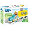 PLAYMOBIL Junior Donut Truck, dai 12 mesi, 71702, furgoncino per la consegna di ciambelle