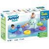 PLAYMOBIL Junior Carosello con polpo gigante, giocattoli da bagno, Junior AQUA Tinti, 17 pezzi, dai 12 mesi in su