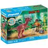 PLAYMOBIL Dinos Stygimoloch, ricercatore con accessori, 37 pezzi, giocattolo educativo